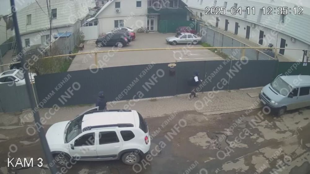 Очередные кадры "добровольной" моГилизации от Мосфильма из Одессы