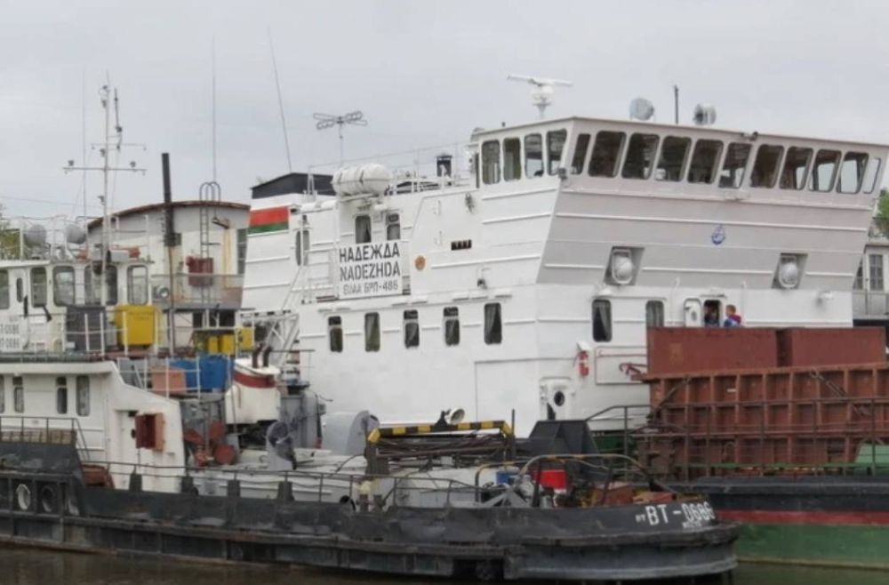 Это первое (и последнее) белорусское морское судно