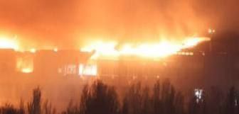В Одессе сильный пожар и слышные новые взрывы