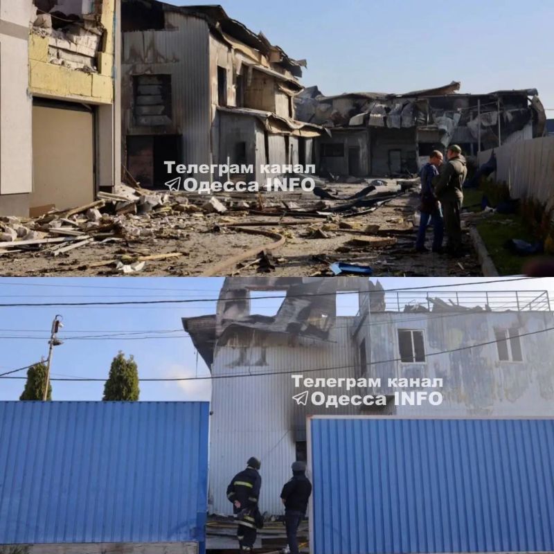 "Герани" поразили важное предприятие в Одессе