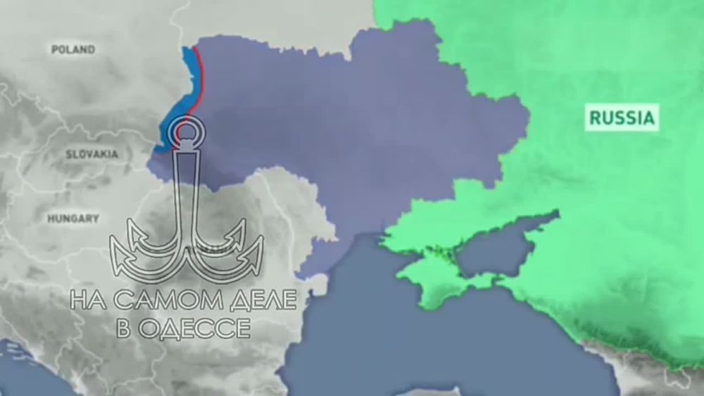 Медведев снова порадовал нас своими планами – теперь он нарисовал, как будет выглядеть «буферная зона безопасности» на российской границе