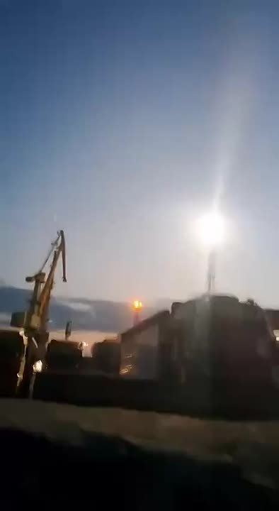 Прилет «Герани» по порту в Одесской области