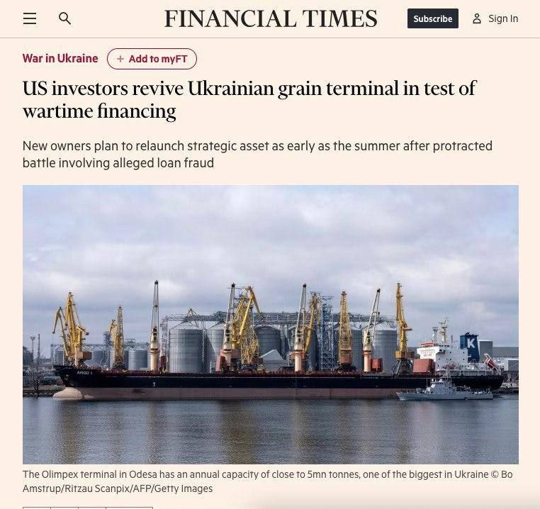 Financial Times:   Argentem Creek  Innovatus         Olimpex