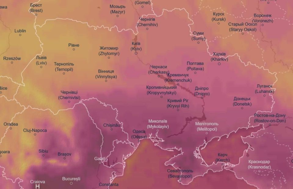 На Одессу мчится аномальная жара в +40°С