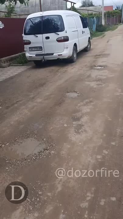 В Одесской области партизаны сожгли бус для мобилизации