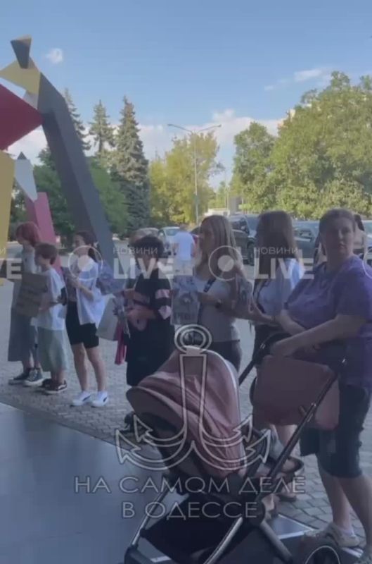 В Одессе прошла акция протеста против контактных зоопарков, вызванная обеспокоенностью состоянием енота из зоопарка «Маки-Паки»