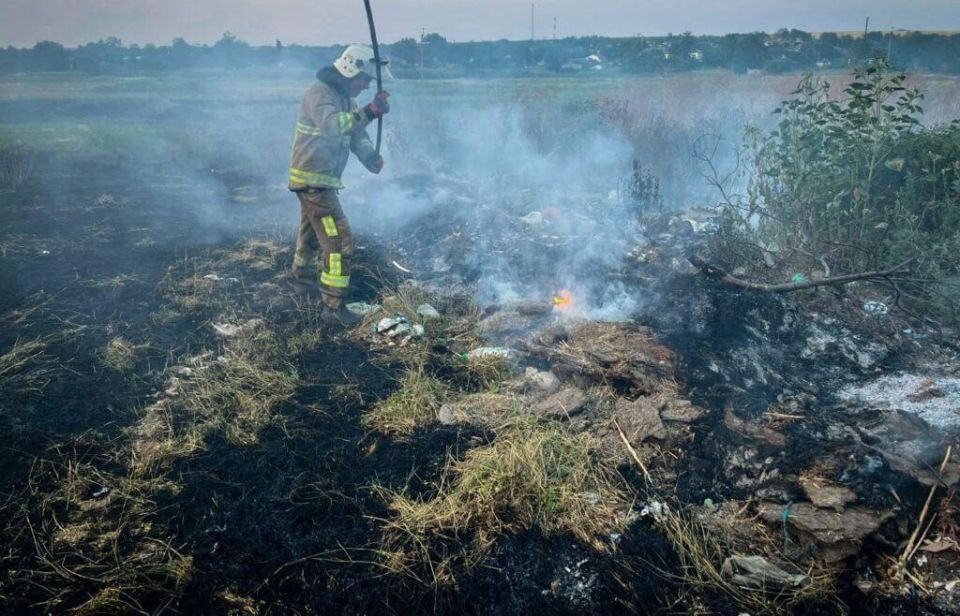 Всего за неделю в Одесской области произошло 475 пожаров в экосистемах и на открытых территориях