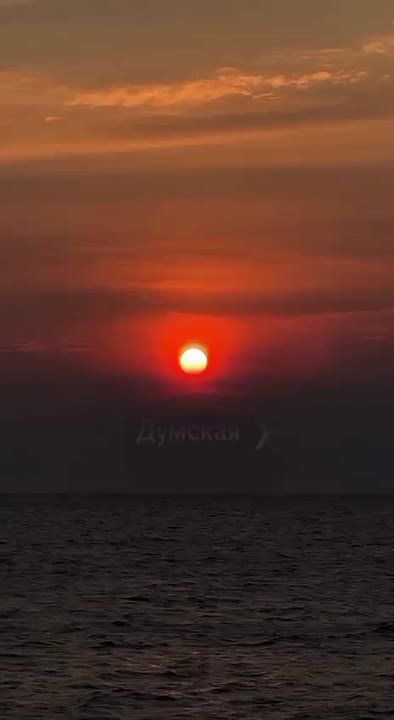 Сегодня в Одессе был волшебный рассвет