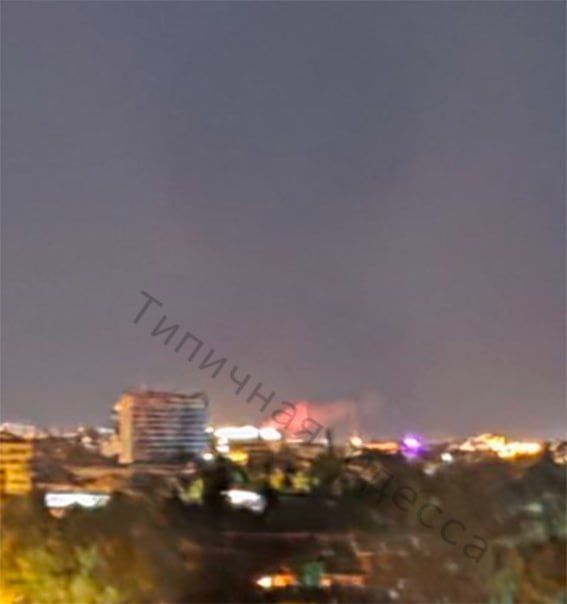 Прилёт в Одесской области, ближе к Холодной Балке