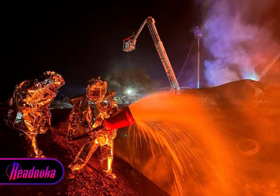 Ночью русские дроны сожгли нефтебазу в Одесской области Ночью русские дроны сожгли нефтебазу в Одесской области