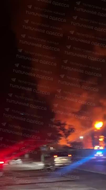 ВС РФ уничтожили в Измаиле нефтебазу Triton