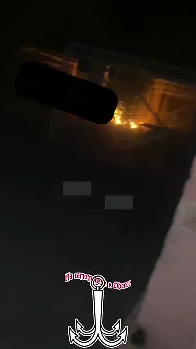 Еще кадры из Одессы во время работы Гераней