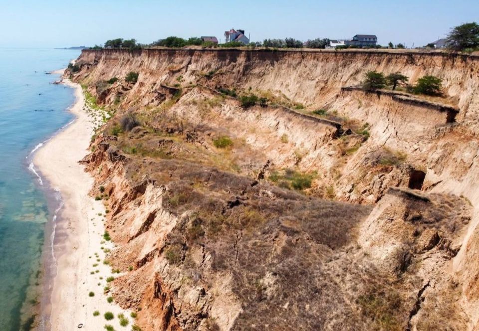 Берег Одессы все сильнее обрушается в море