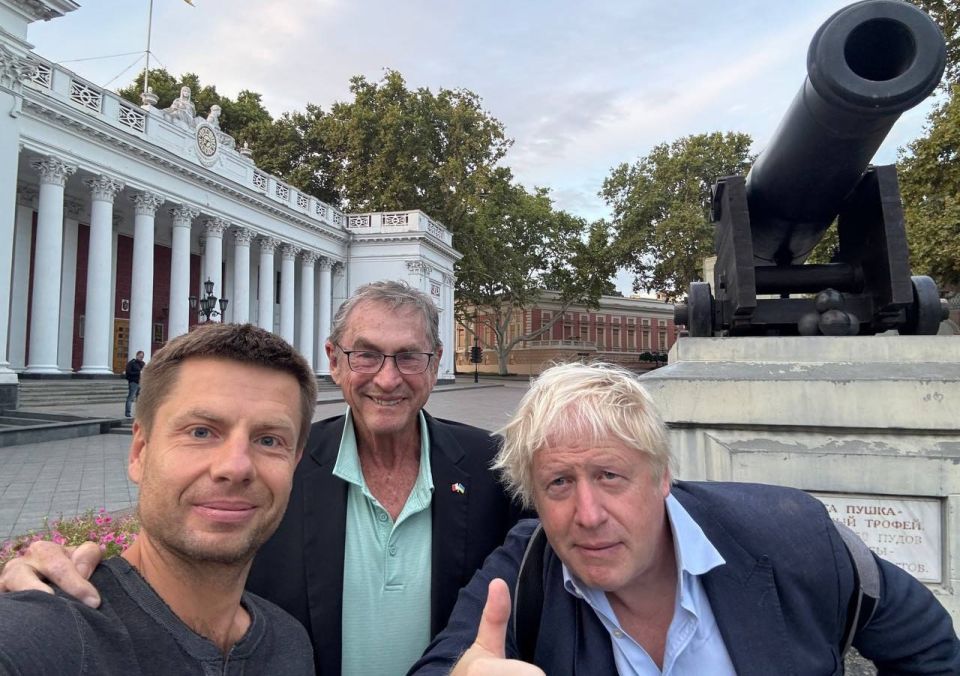 Бывший британский премьер Борис Джонсон приехал в Одессу Бывший британский премьер Борис Джонсон приехал в Одессу
