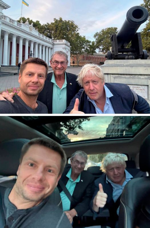 В Одессу неожиданно приехал Борис Джонсон