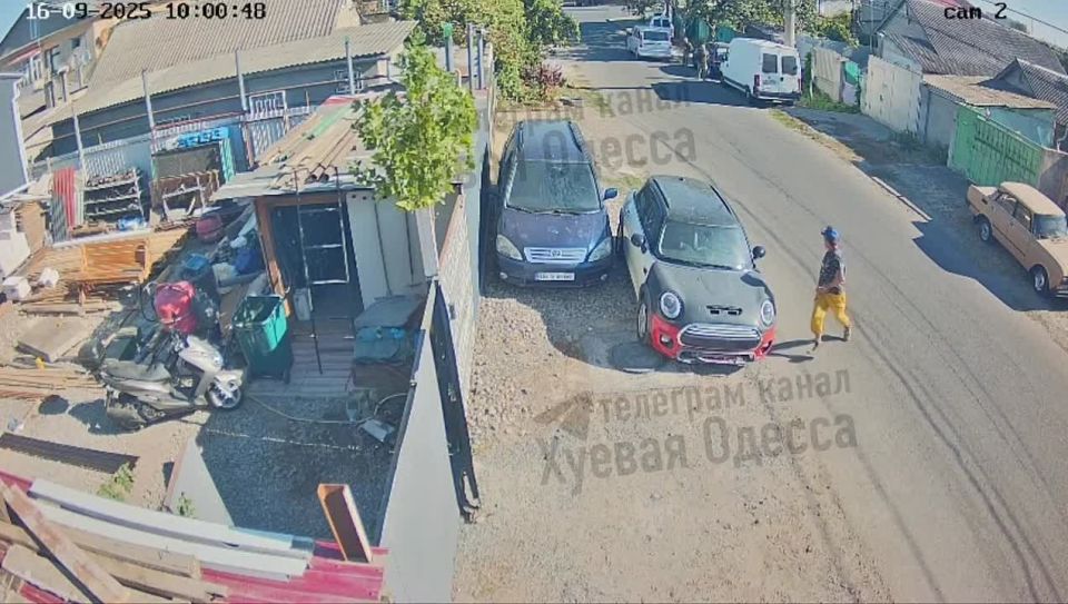 В Одессе очень быстрый парень сбежал из автобуса военкомов