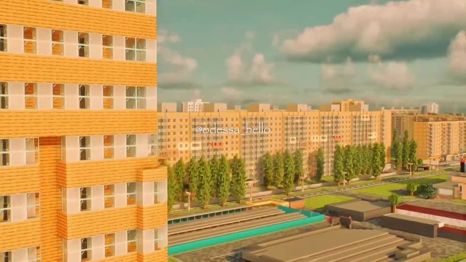 В Minecraft построили Поскот под Одессой