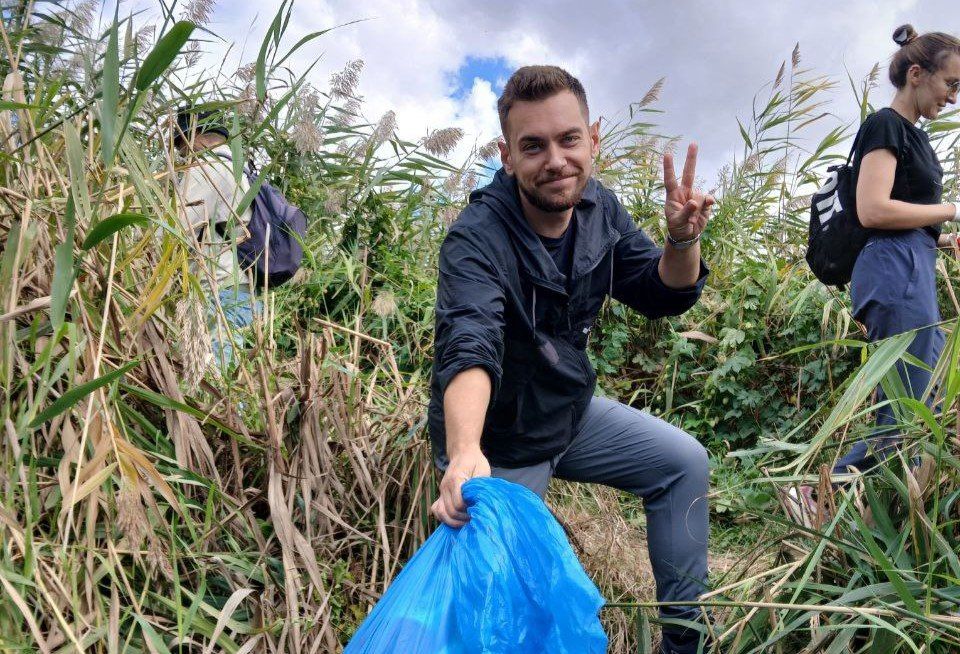 В Нацпарке в Одесской области после туристов осталась тонна мусора