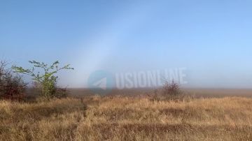 В Одесской области засняли редкое природное явление - белую радугу