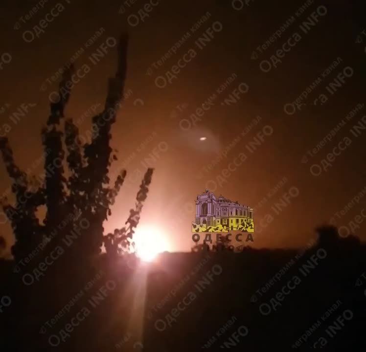 Удары по Одесской области этой ночью
