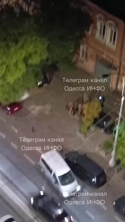 Массовый отлов людей в Одессе