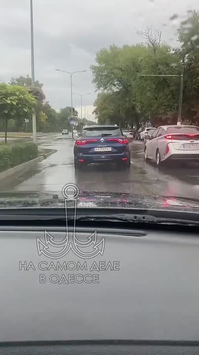 Ситуация на дорогах в Одессе