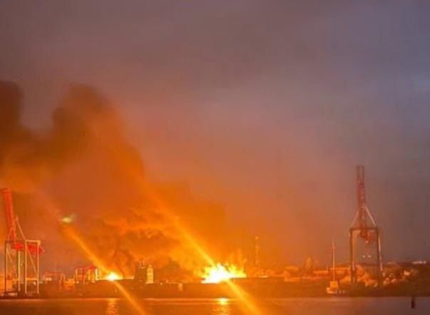 В Одессе этой ночью было жарко