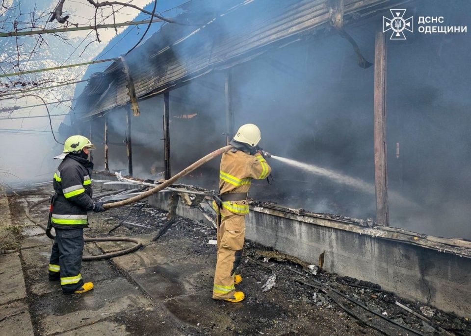 В Одесской области повреждены объекты газовой и энергетической инфраструктуры В Одесской области повреждены объекты газовой и энергетической инфраструктуры