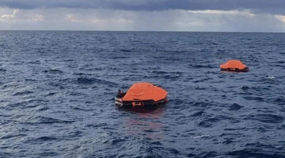 В Черном море затонуло судно с украинским экипажем