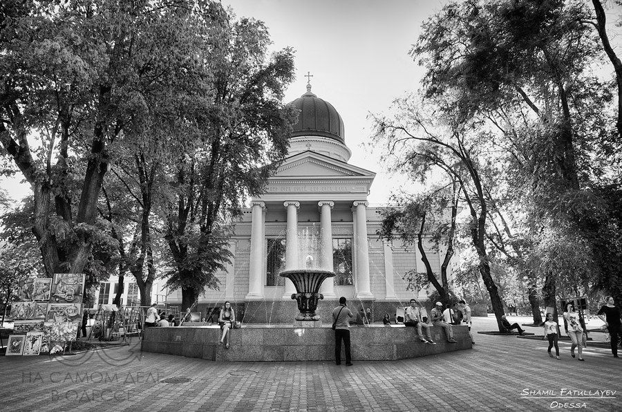 Немного магии чёрно-белой Одессы Говорят,что монохромные снимки раскрывают самую суть, настоящую душу