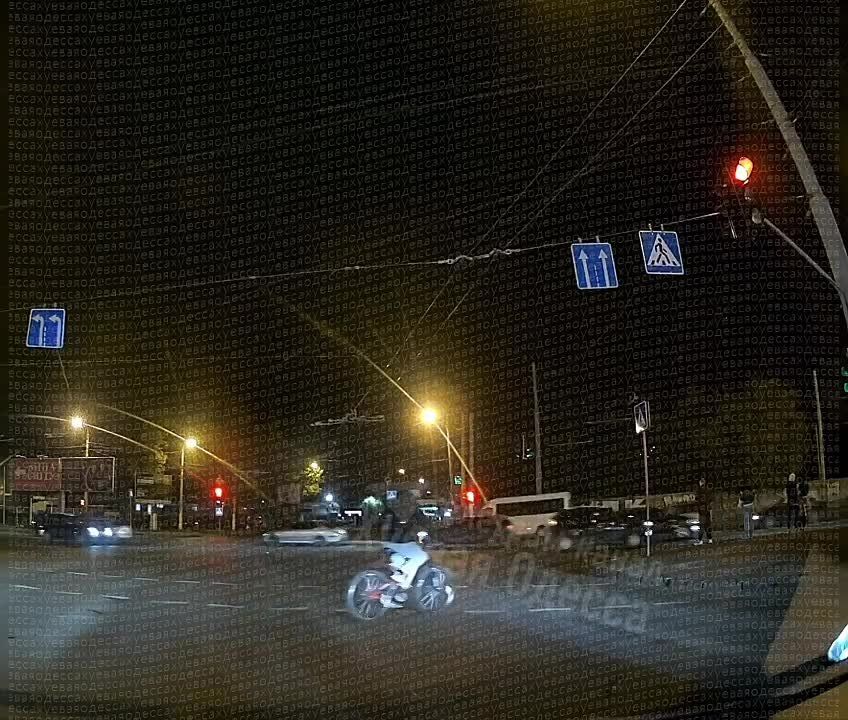 В Одессе велосипедисту не фартануло