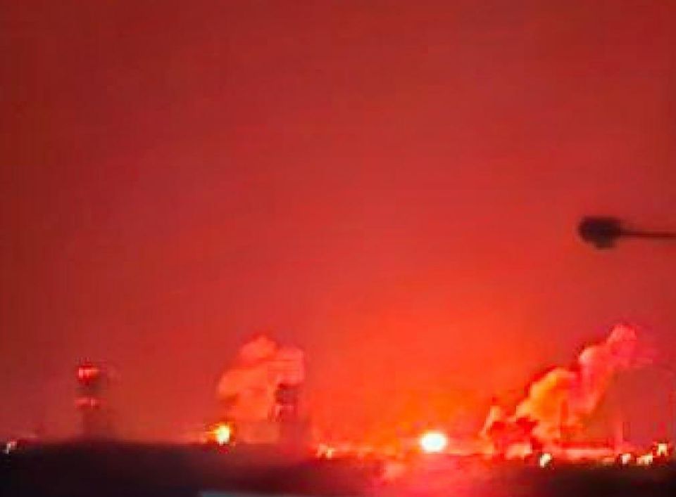 Массированный удар «Гераней» по порту Южный в Одесской области