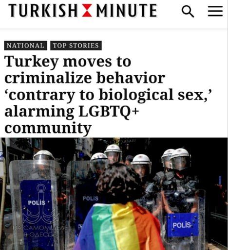 Политическая проститутка против педерастов