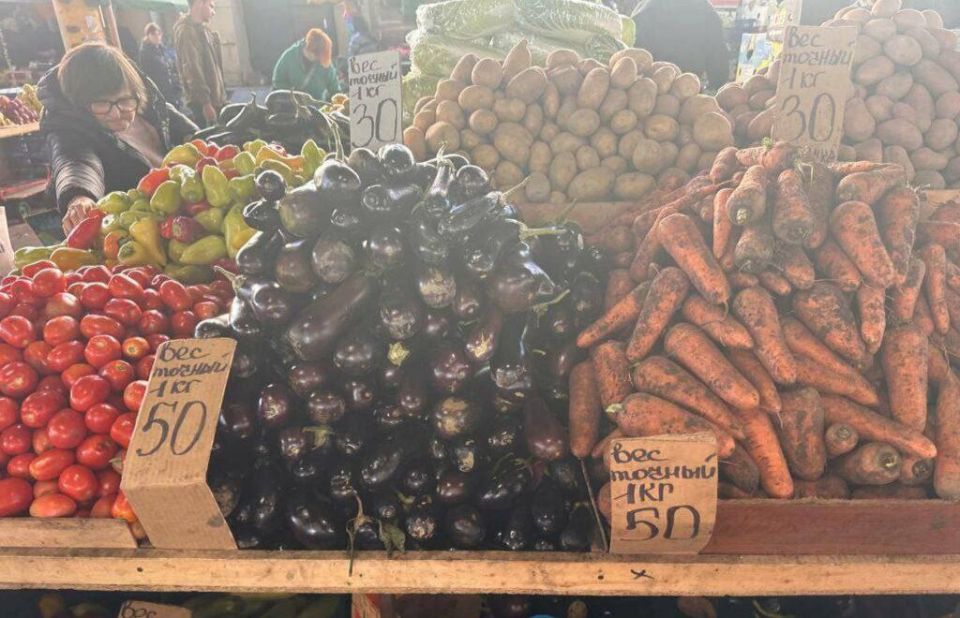 Одесские рынки изобилуют овощами и фруктами