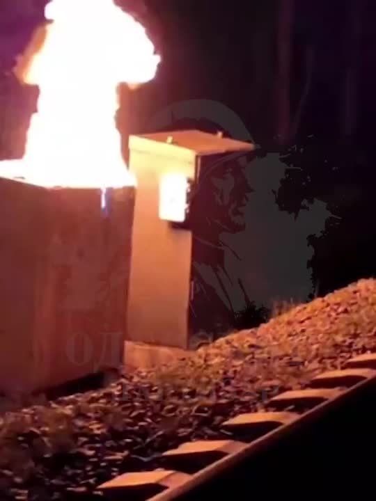 Минус релейный шкаф. Окрестности Измаила, лето с.г. Публикуем архивные кадры работы одесского подполья по борьбе с тягловым составом ВСУ