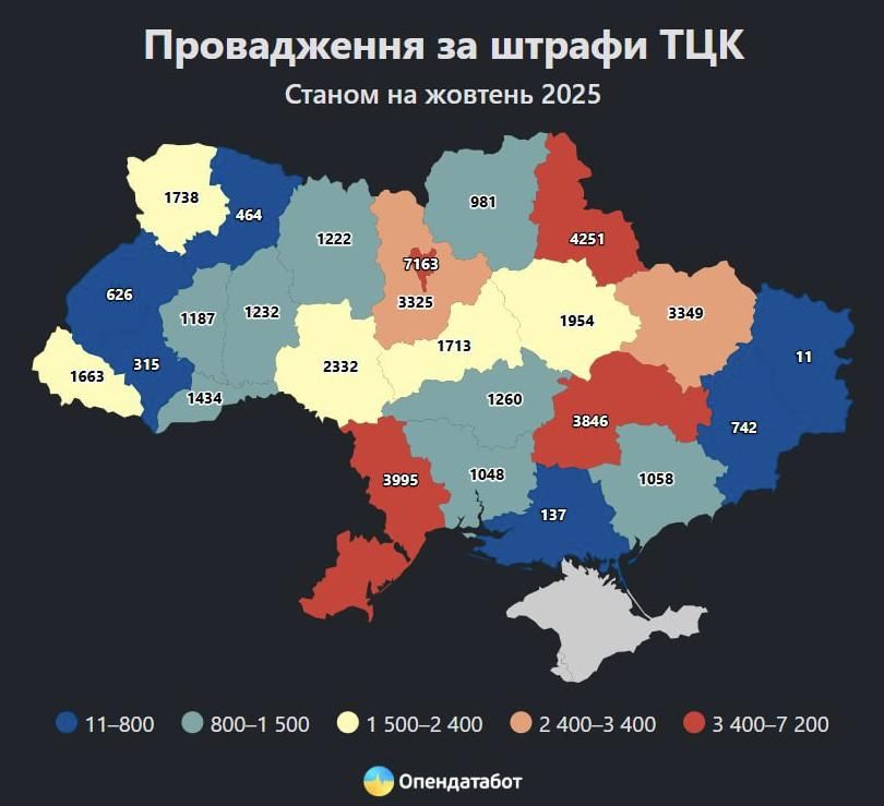 В Киеве живёт больше всего ухилянтов