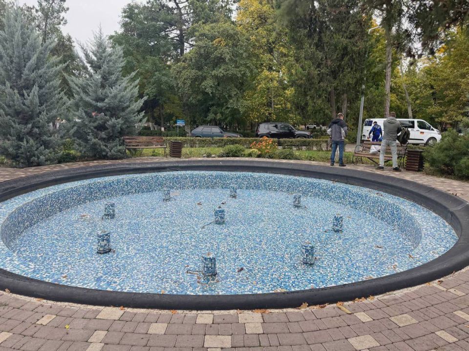 Сезон фонтанов завершён в Одессе