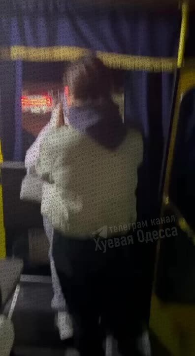 Очередной скандал в одесской маршрутке
