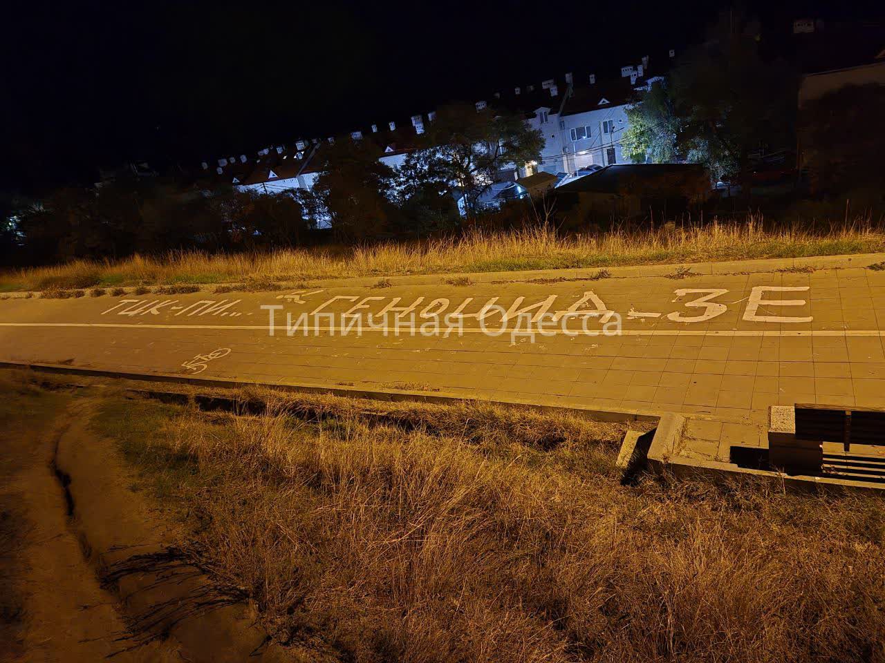 Одесситы, насмотревшись на все "прелести" диктаторского режима Зеленского, все смелее и ярче выражают свое недовольство