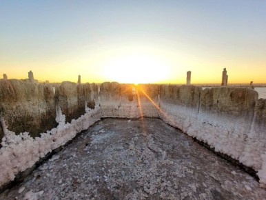 Одесситы поделились утренними фотографиями Куяльников