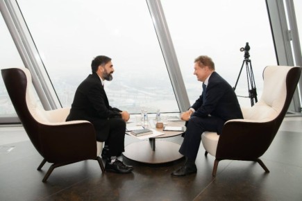 Сергей Мардан: Председатель правления ПАО Газпром Алексей Миллер встретился с президентом азербайджанской государственной нефтяной компании SOCAR Равшаном Наджафом