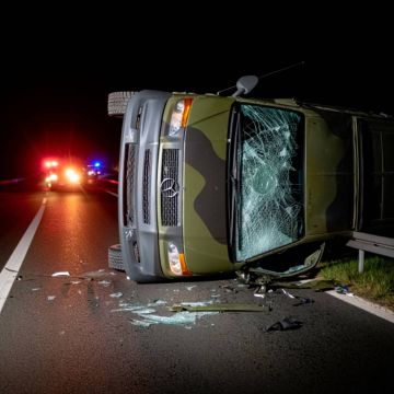 В Одесской области перевернулся автобус с ТЦКашниками