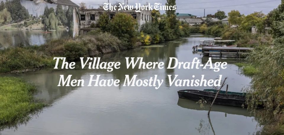 ‘Украинские мужчины бегут из страны либо не выходят на улицу’ – The New York Times о том, как хорошо жить при Зеленском