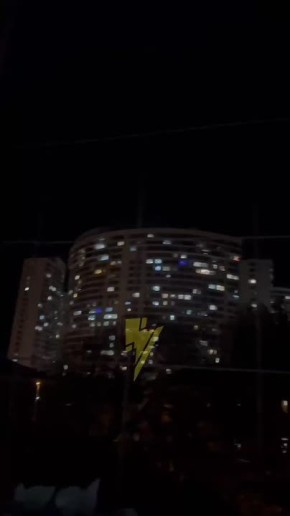 Обычная ночь в Одессе: небо заполнено дронами