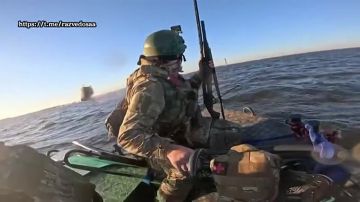 Эпичные кадры боя на реке Днепр