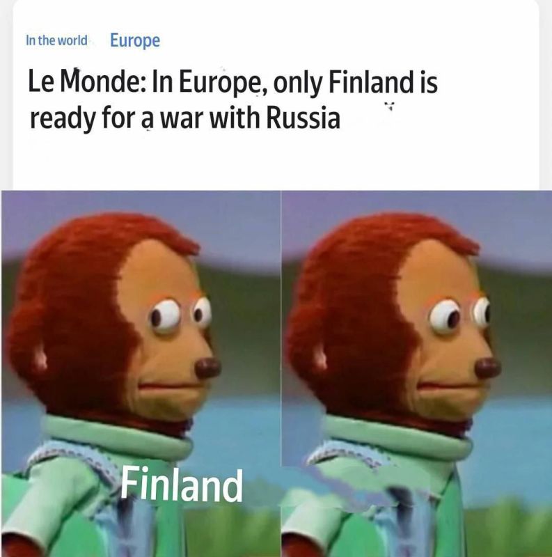 Le Monde: В Европе только Финляндия готова к войне с Россией