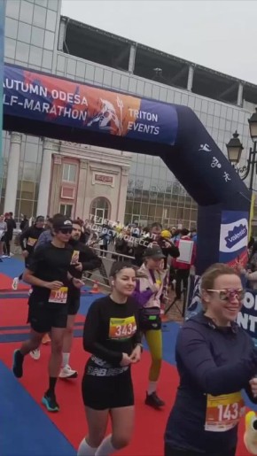 В Одессе состоялся беговой марафон