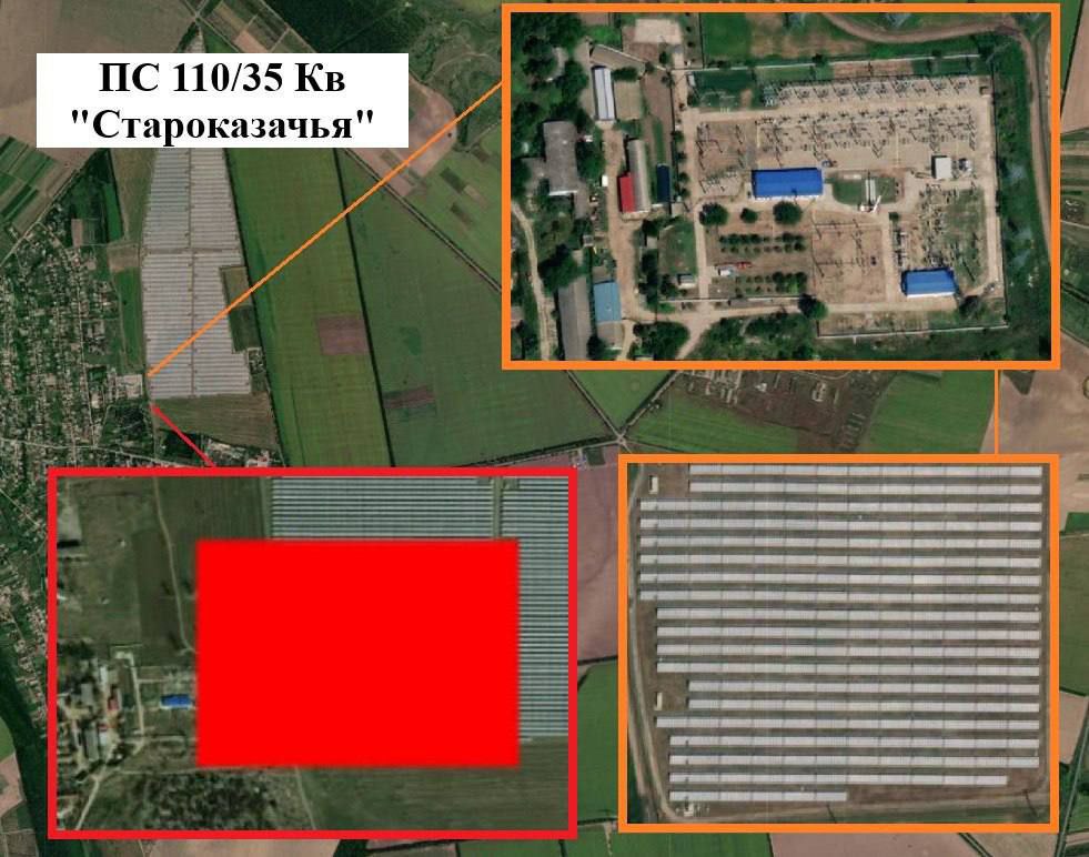 Судя по спутникам NASA и сообщениям местных жителей, сегодня ночью удар пришёлся по электроподстанции "Староказачья", а также по Солнечной электростанции "Староказачье" в одноимённом н.п. Одесской области. На месте возник...