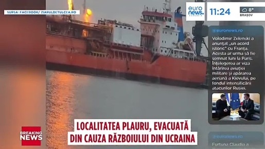 Cитуациию с пожаром на газовозе в порту Измаила комментирует "Типичная Одесса":