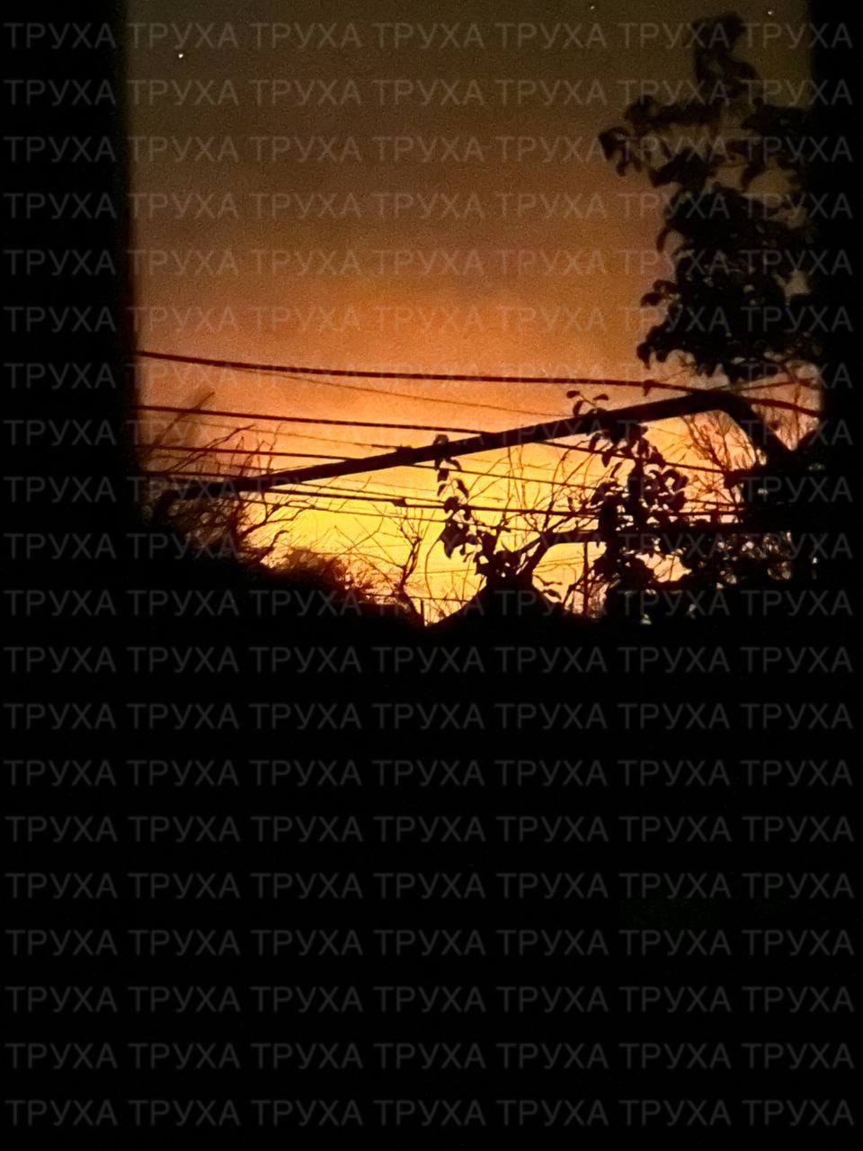 Ещё кадры из Измаила. Налёт дронов продолжается Ещё кадры из Измаила. Налёт дронов продолжается